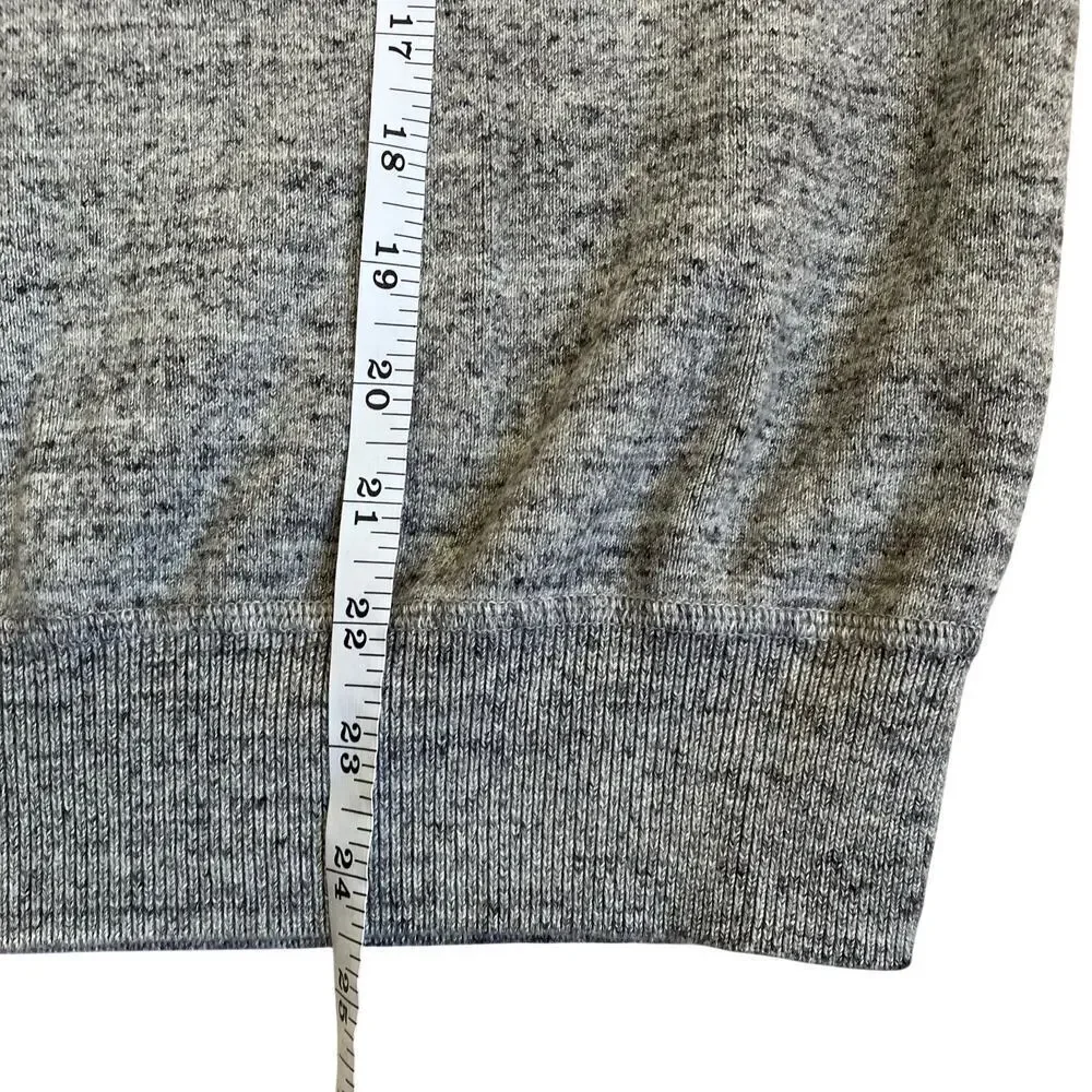 Polo Ralph Lauren Mens Sz S Heathered Grey Fine Knit Crewneck Sweater Classic